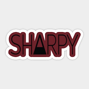 SHARPY Sticker